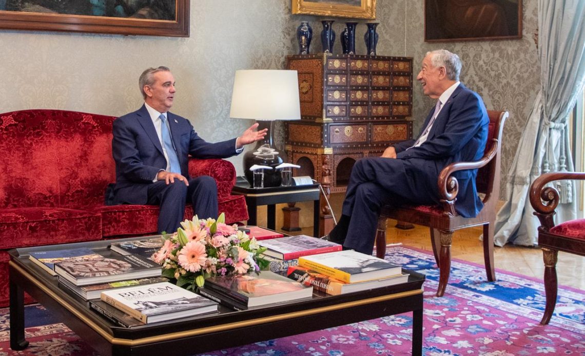 Presidente de Portugal define a Abinader como gran líder de Centro América y el Caribe