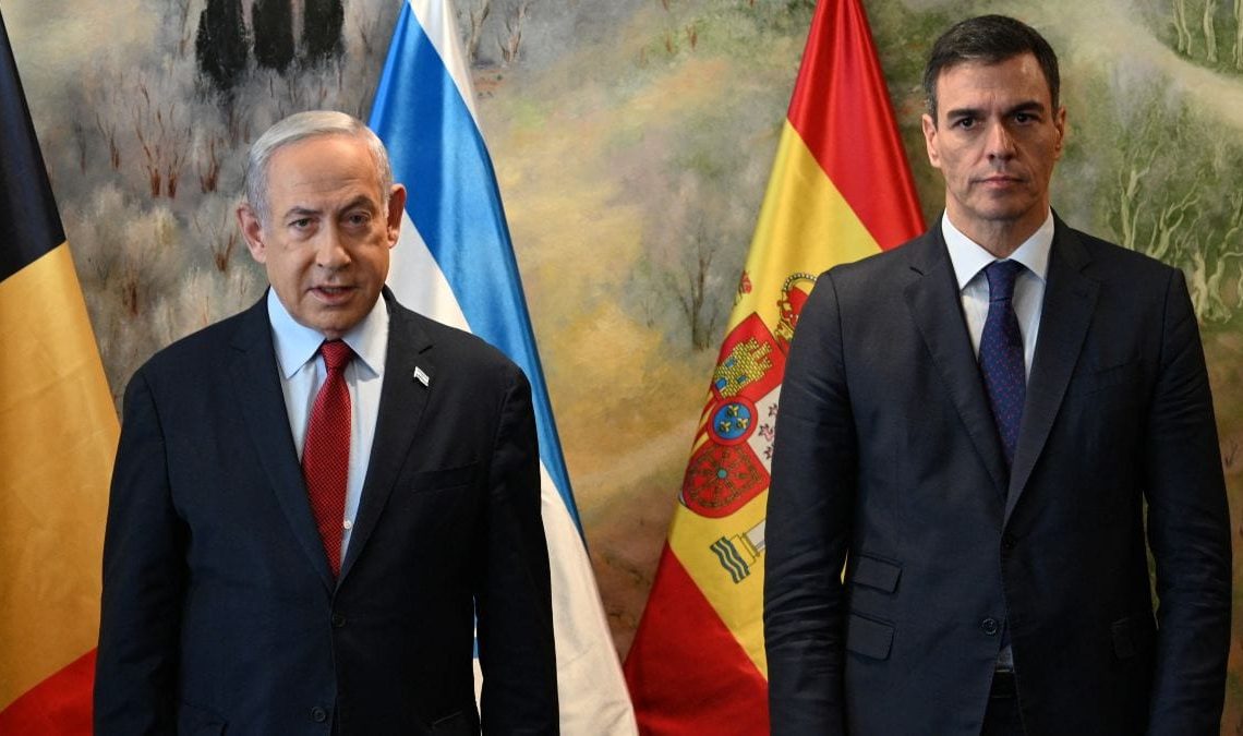 Sánchez y Netanyahu