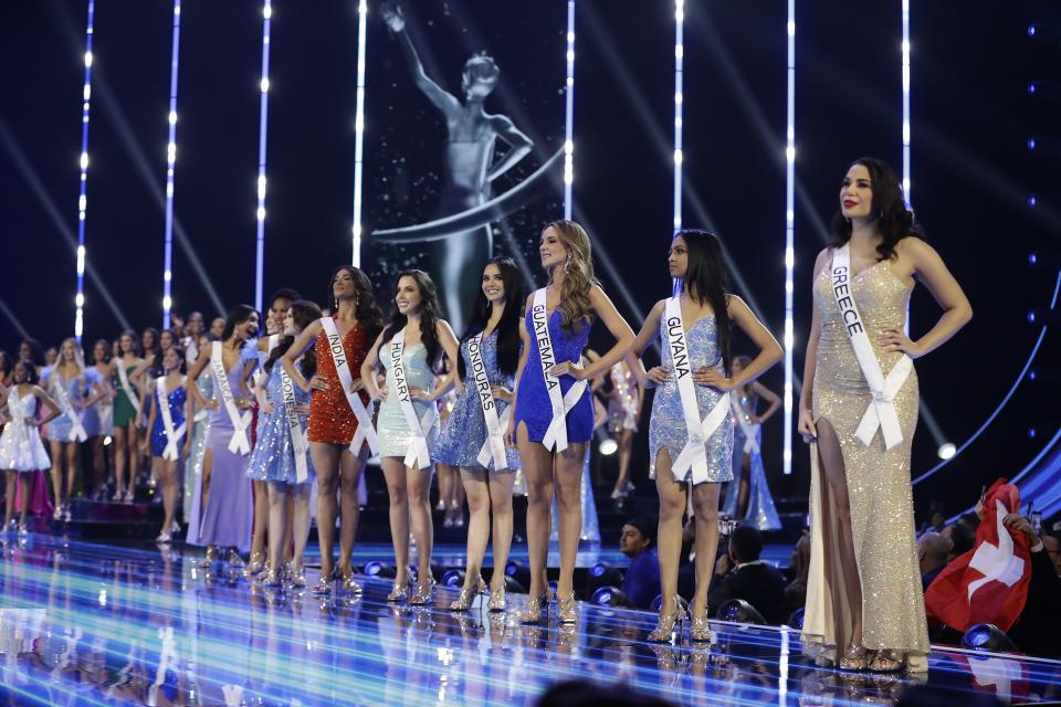 Miss Universo candidatas pasada edición