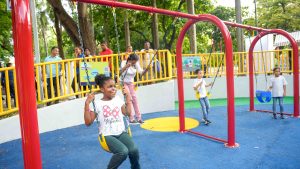 ¿Sin planes para los niños este fin de semana? Inauguran Parque Infantil Plaza de la Cultura