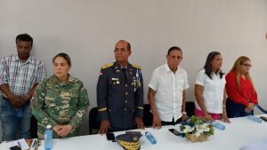 Escuela vocacional de las Fuerzas Armadas y Policía Nacional imparte charla en Azua