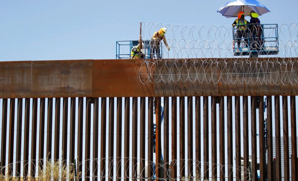 Muro fronterizo EEUU y México