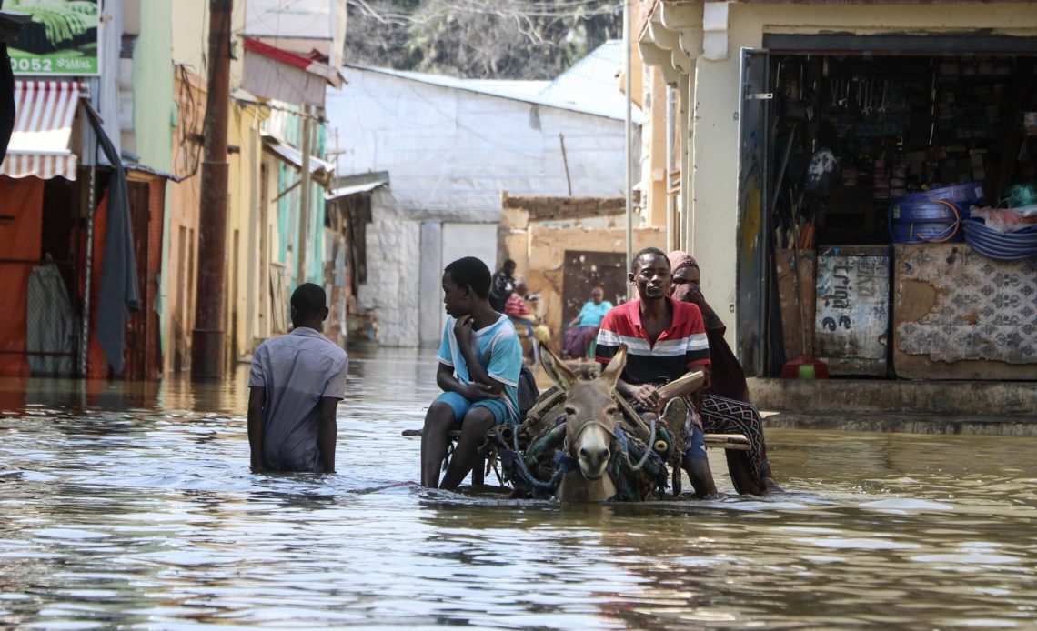 Diez muertos y más de 268.000 afectados por las fuertes lluvias desde abril en Somalia