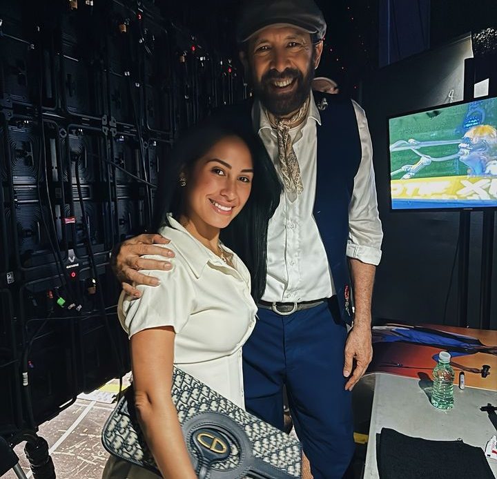 Juan Luis Guerra y Francelys Infante se reúnen en concierto