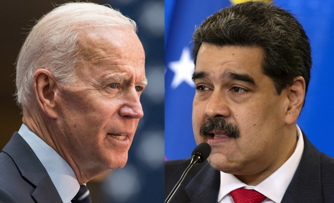 Biden y Maduro