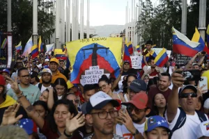 El grito de “libertad” de miles de venezolanos retumba en diversas ciudades de América