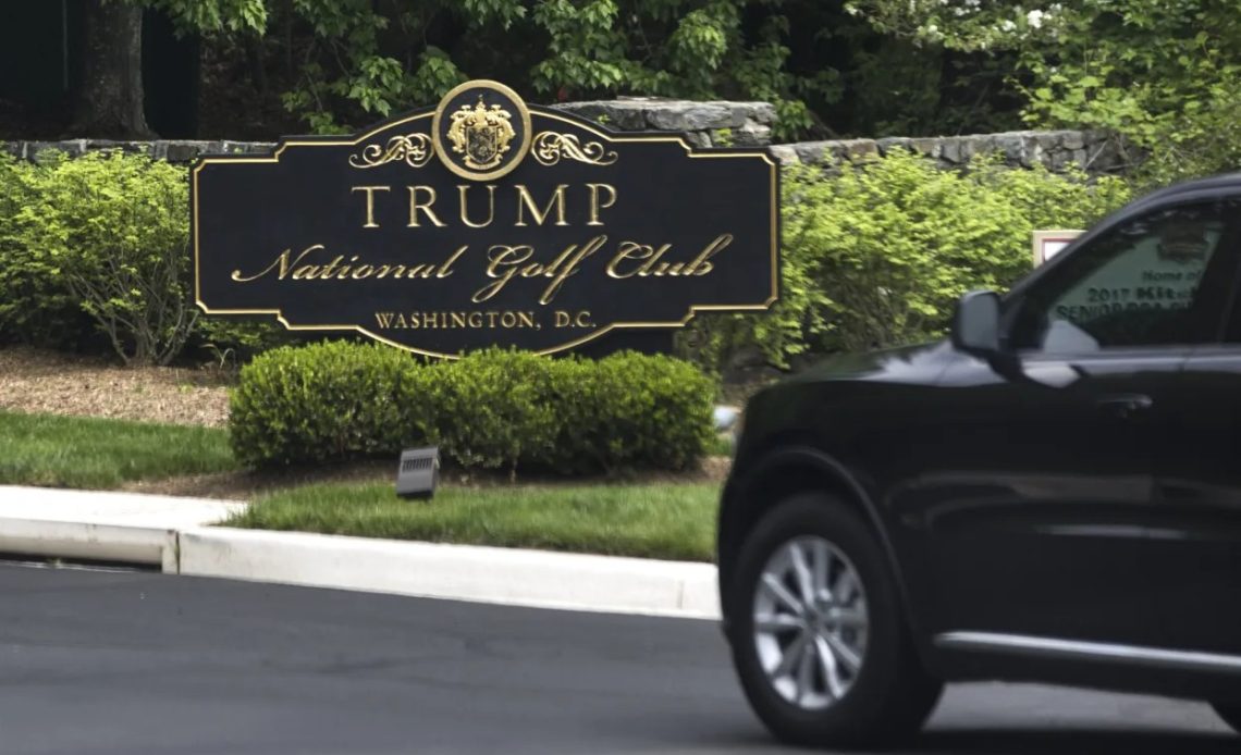 Club de golf de Trump fachada