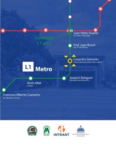 Este viernes la estación Casandra Damirón del metro estará fuera de servicios