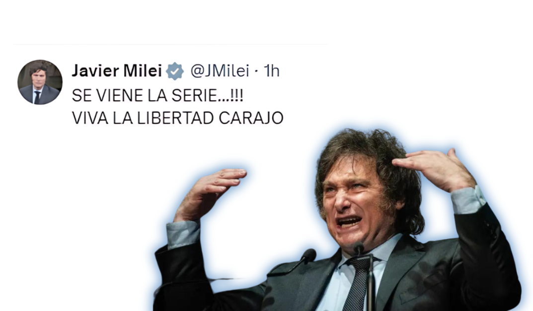 Milei sobre serie