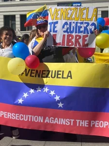 Los venezolanos se manifiestan en Australia contra el “fraude” electoral en Venezuela