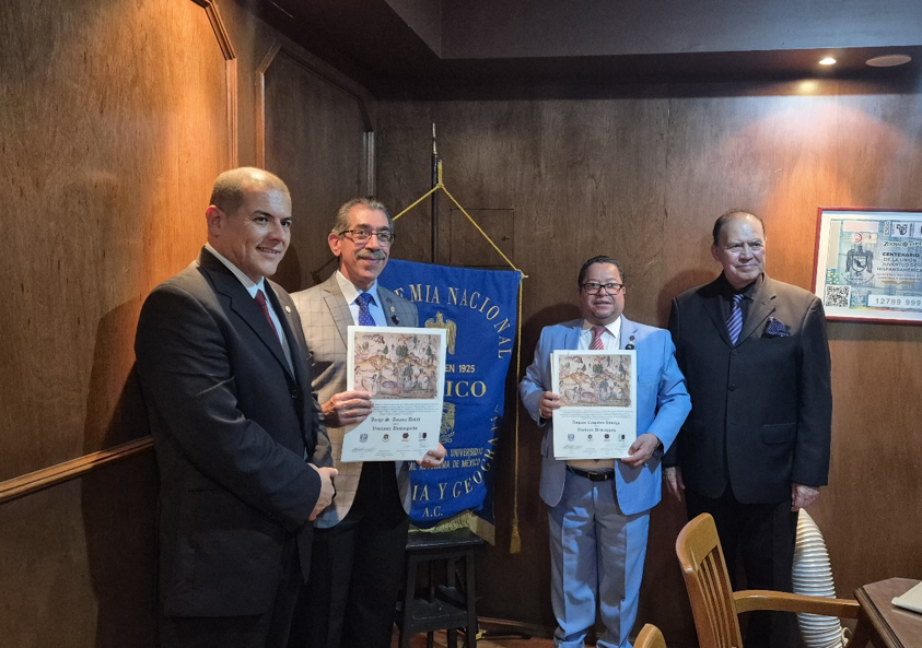 Candidato a rector de la UASD recibe reconocimientos en México