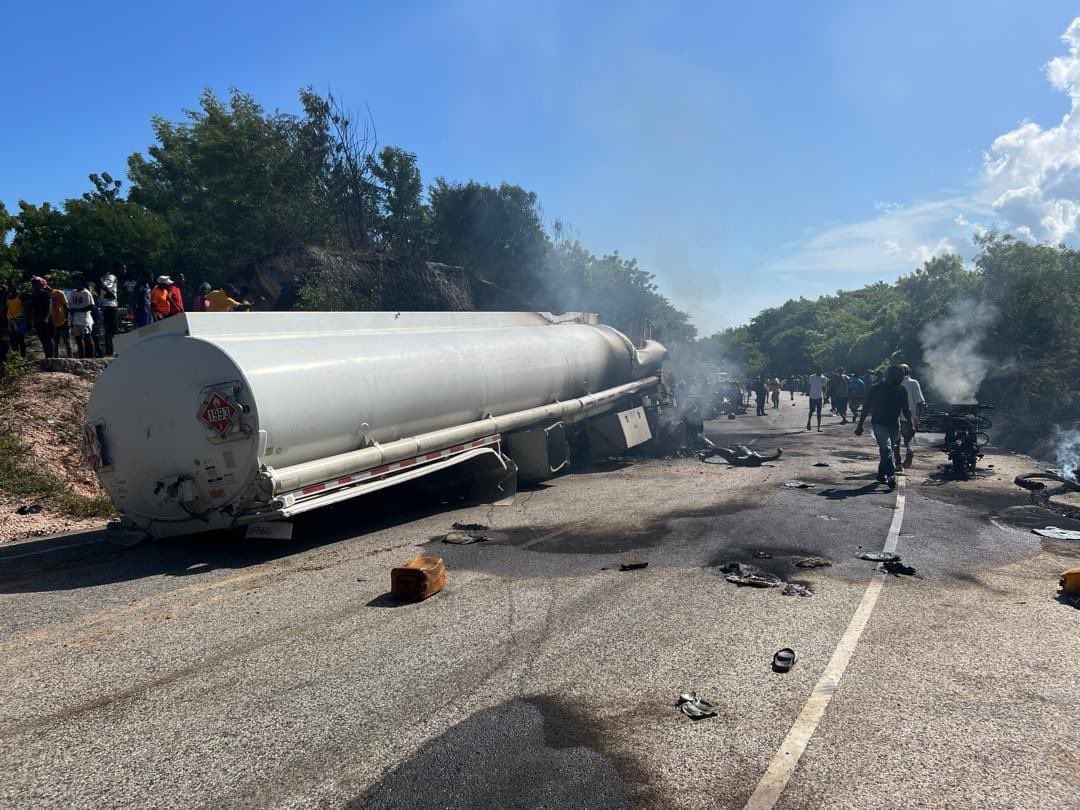 Tragedia en Haití: al menos 16 muertos y 40 heridos por explosión de camión cisterna