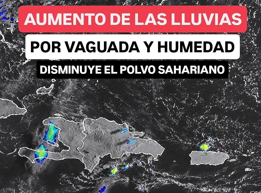 Jean Suriel pronostica potencial de lluvias podría incrementar en próximos días por vaguadas