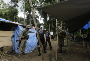 Ubican campamento clandestino de migrantes irregulares en selva panameña del Darién