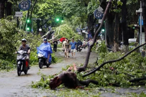 Aumentan a 14 el número de muertos y 219 los heridos por el paso del tifón Yagi en Vietnam