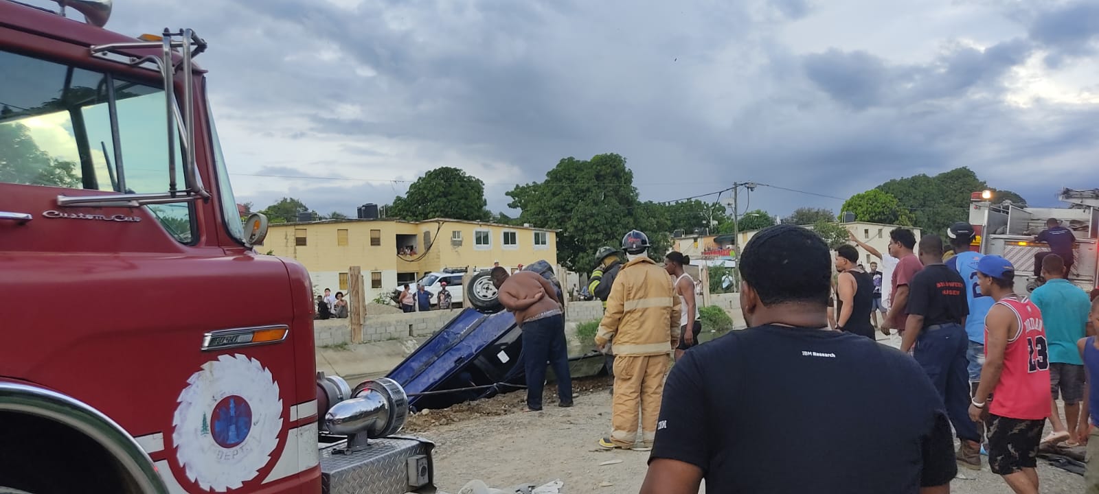 Accidente en Santiago