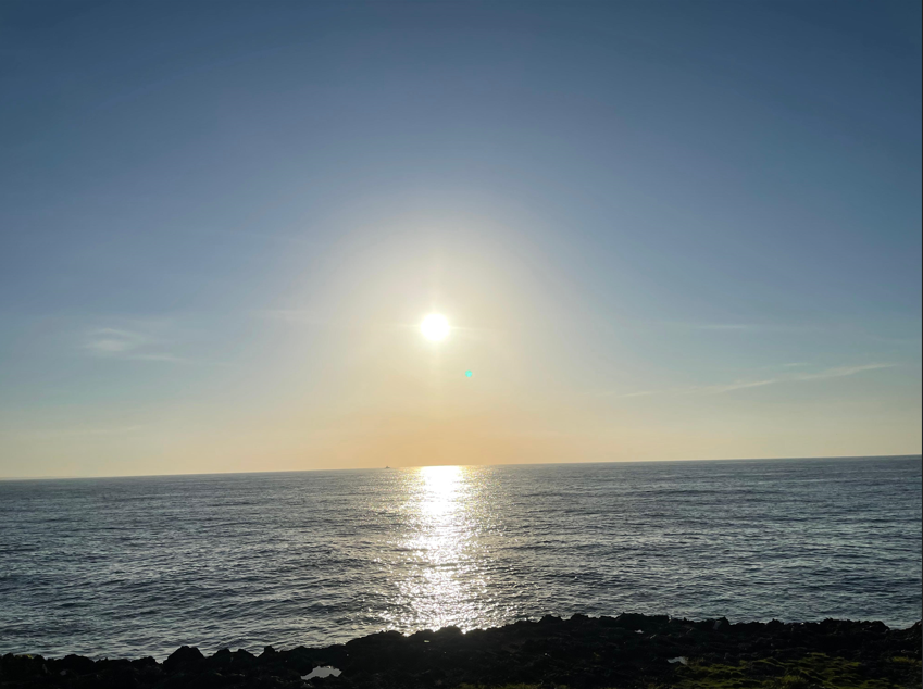 Cielo azul y sol radiante en la mañana, aunque Indomet pronostica lluvias para la tarde y noche