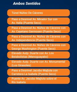 Conozca los túneles y paso a desnivel que estarán cerrados esta noche por mantenimiento