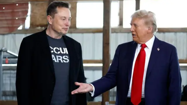 Elon Musk y Trump