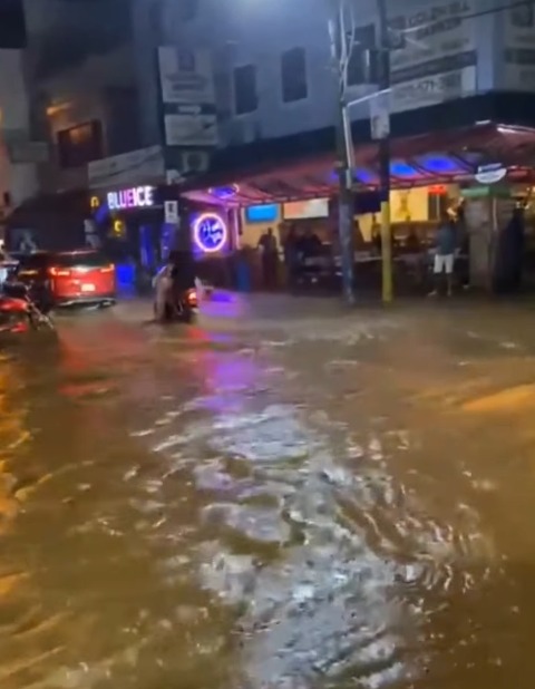 Lluvias provocaron inundaciones en Puerto Plata; se preveé más desbordamiento