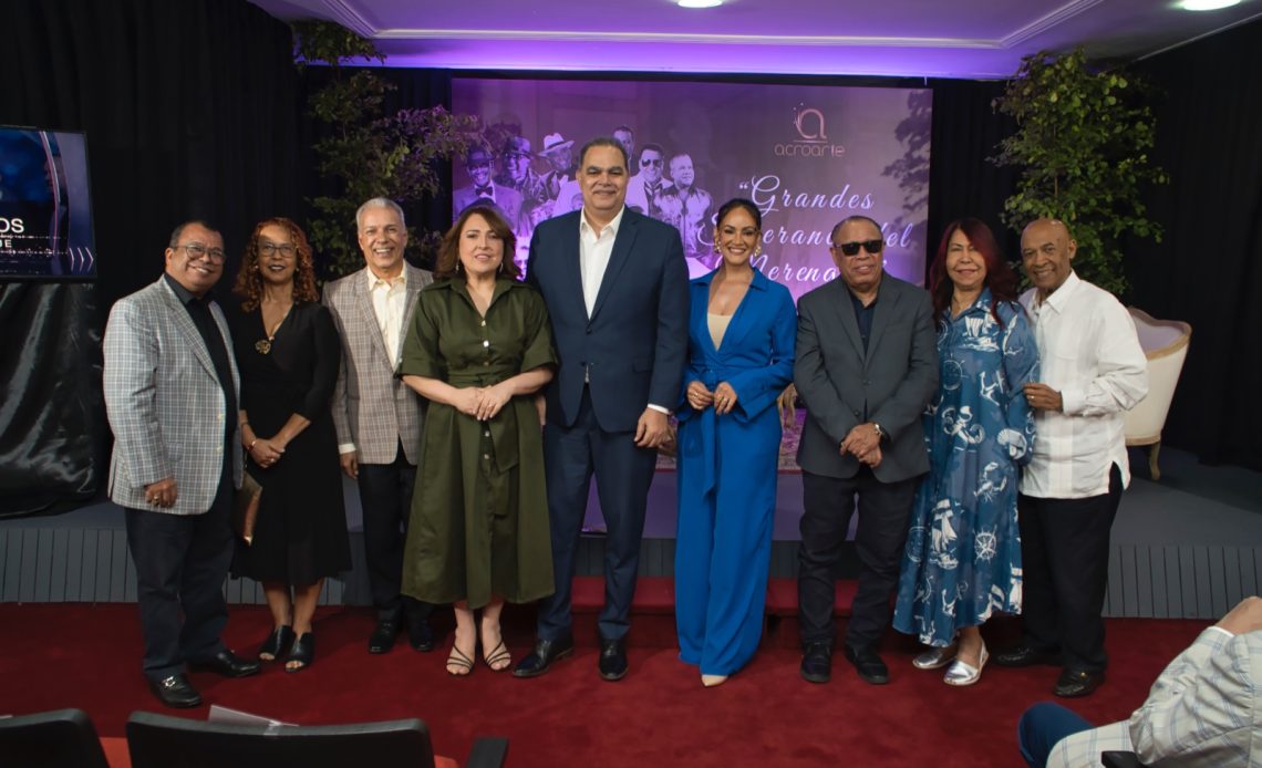 Acroarte celebra conversatorio “Grandes Soberanos del Merengue”