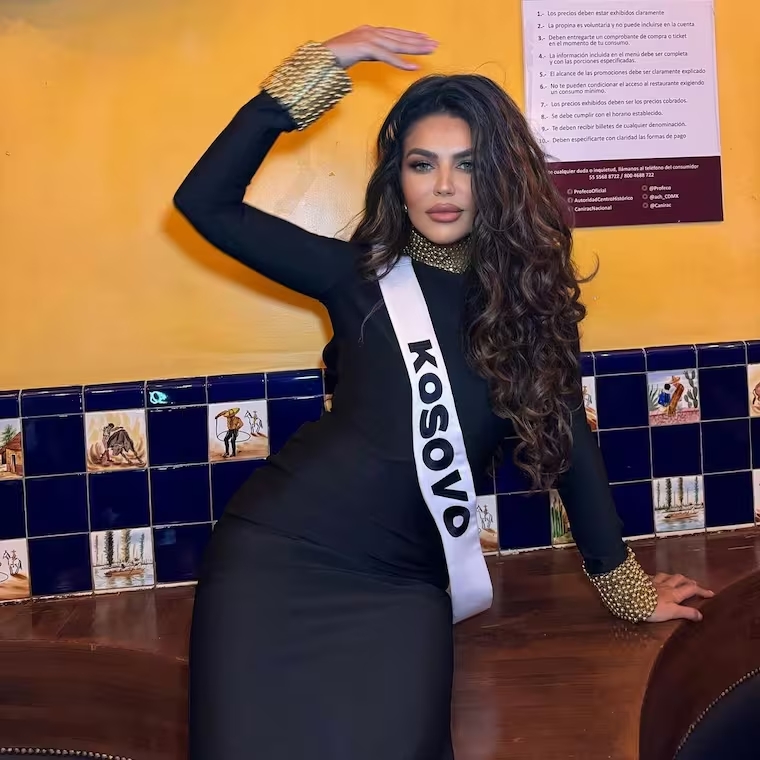 Miss Kosovo también se retira de Miss Universo