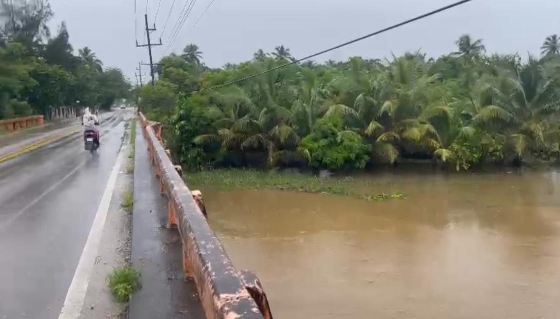 Río desbordado