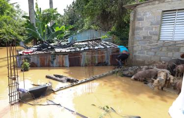 Al menos 199 viviendas afectadas por las recientes lluvias