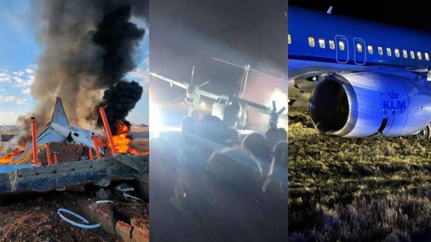 Aviones accidentados