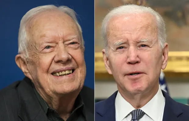 Biden y Carter