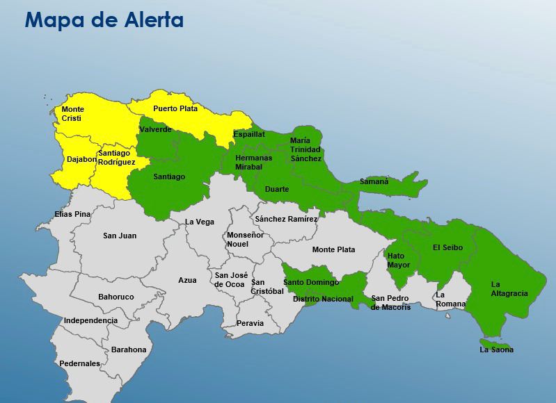 ¡Alerta! COE amplía alerta verde a 12 provincias