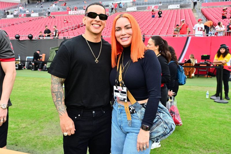 Daddy Yankee y su esposa