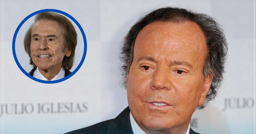 Julio Iglesias envía emotivo mensaje a Raphael tras su ingreso hospitalario