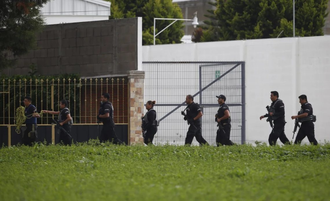 Operativo de policías