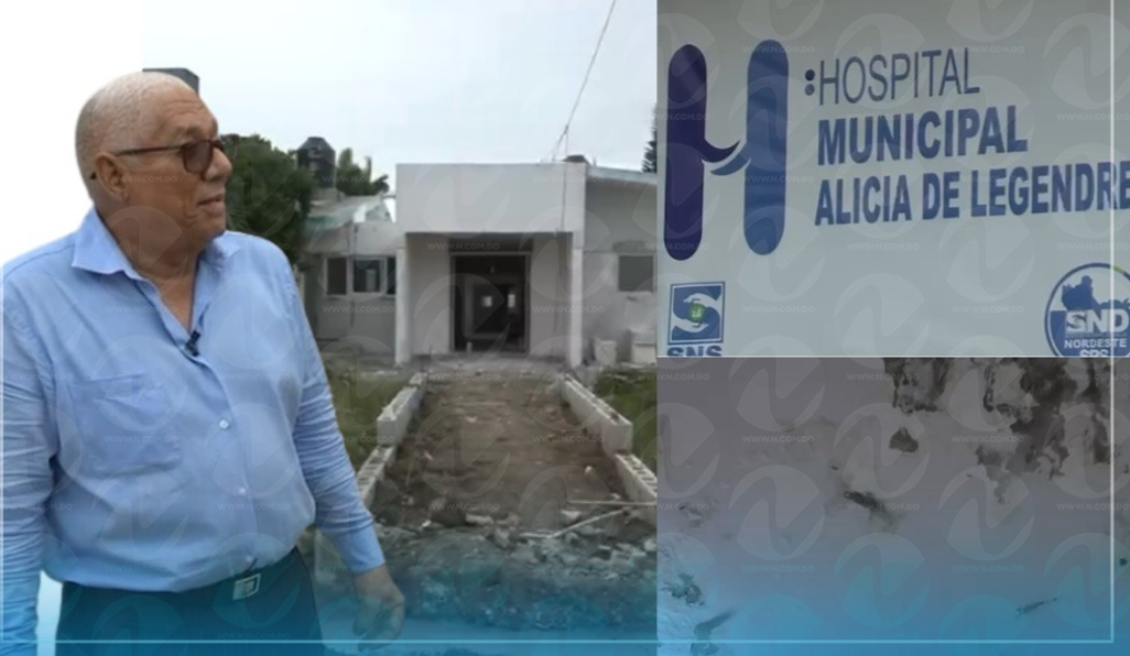 Hospital municipal de Villa Riva está en estado de emergencia