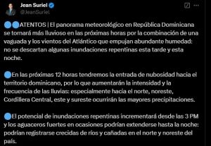 ¿Se te olvidó el paraguas? En las próximas horas aumentaría intensidad y frecuencia de lluvias