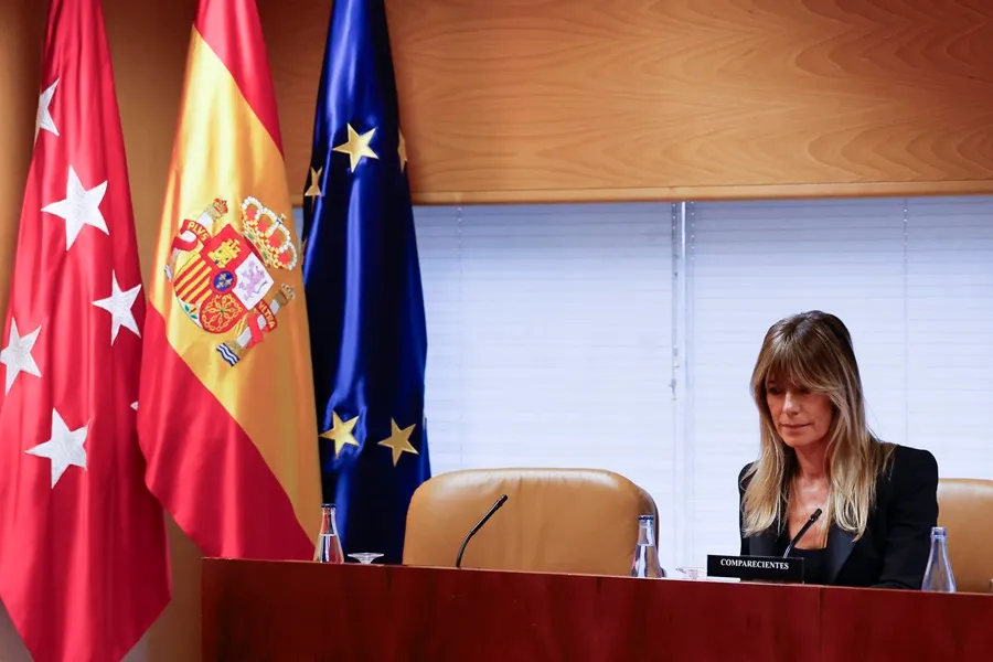 La esposa del presidente de España, Begoña Gómez, declara nuevamente ante el juez