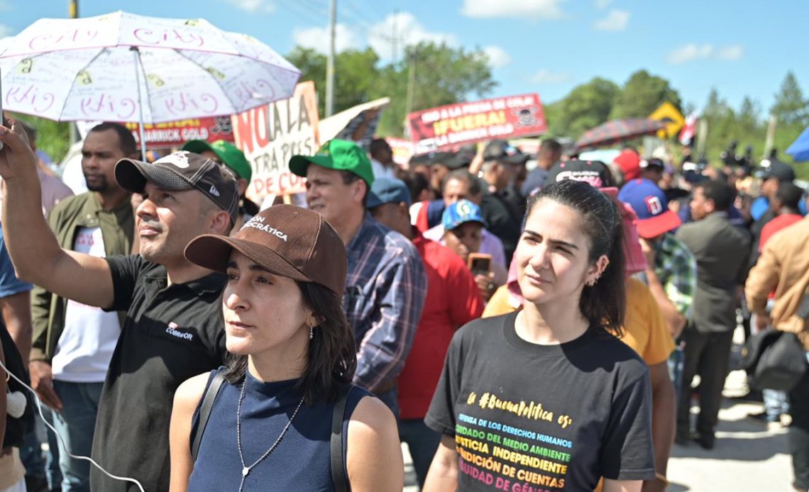 Opción Democrática sobre situación de comunitarios y Barrick Gold: no se puede dialogar con una pistola en la cabeza