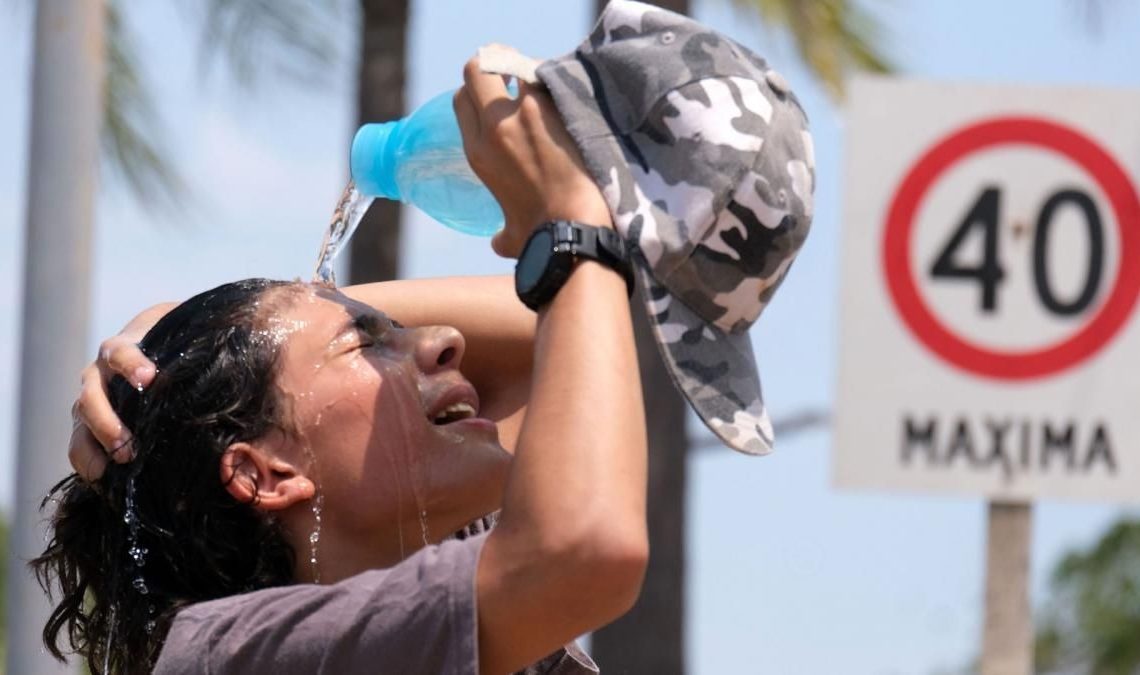 Calor extremo en Argentina