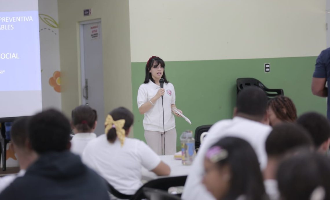 Estudiantes en San Criistóbal