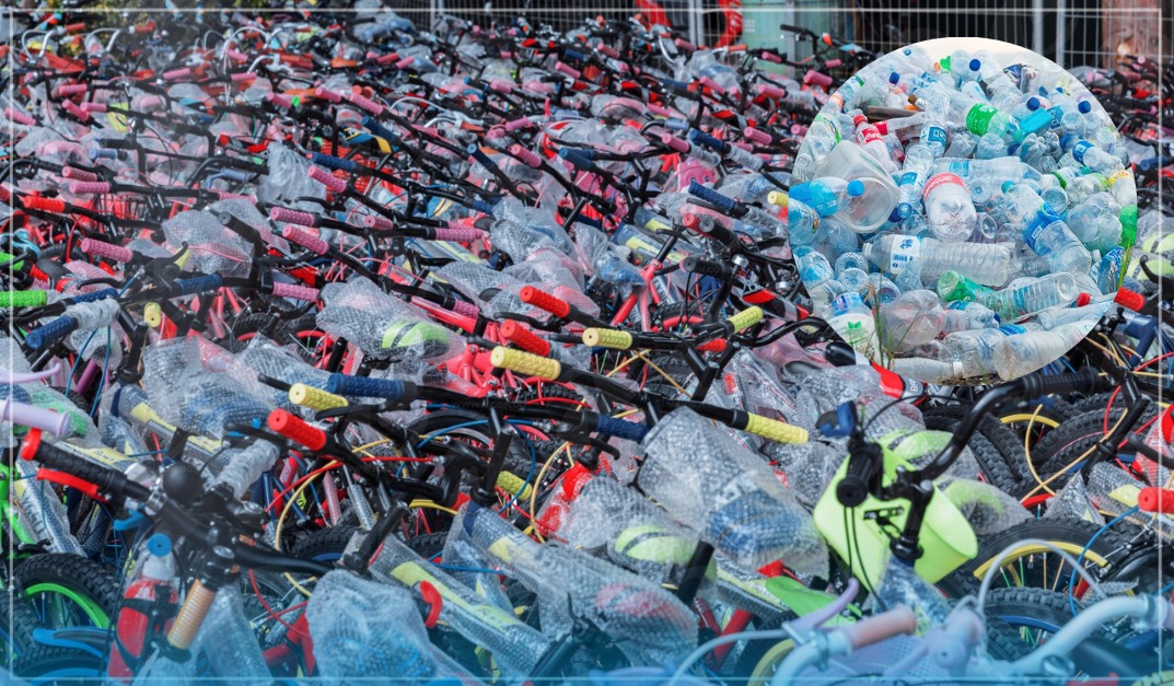 Regresa plásticos por juguetes; entre 500 y 300 botellas basta para obtener una bicicleta o patineta