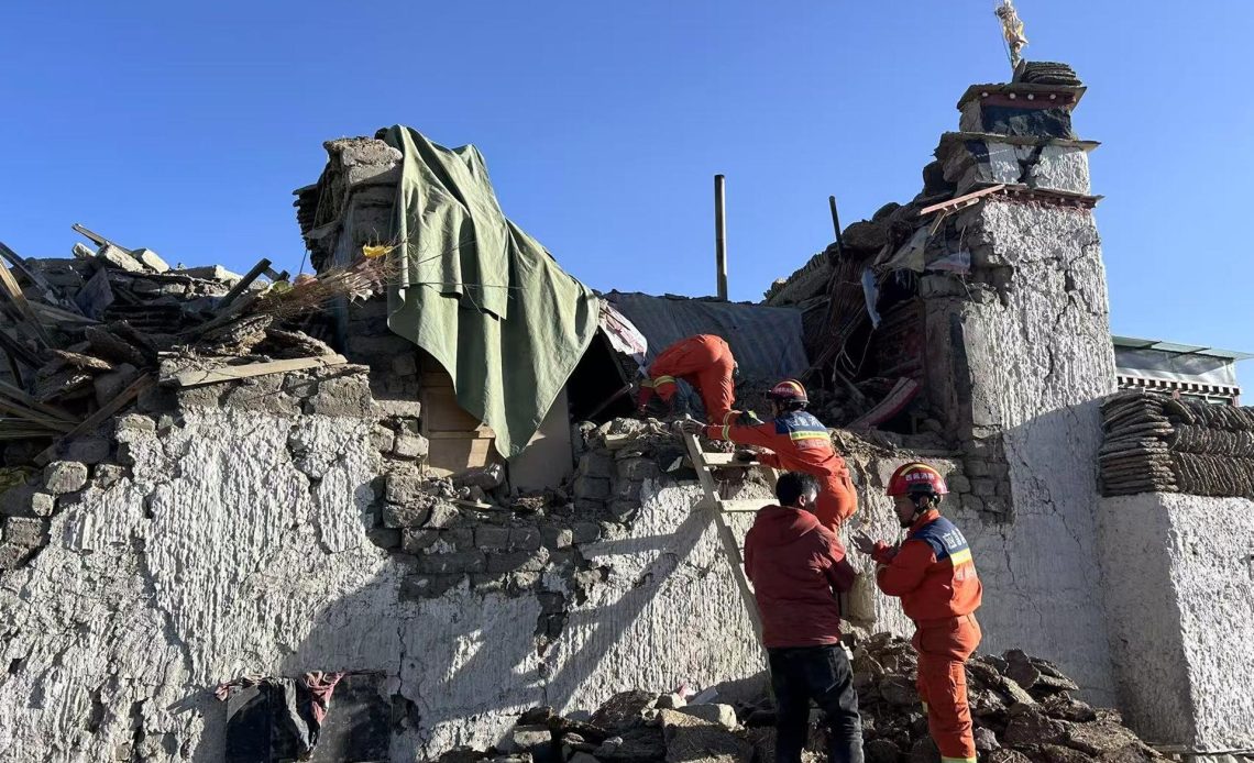 Terremoto en Tibet