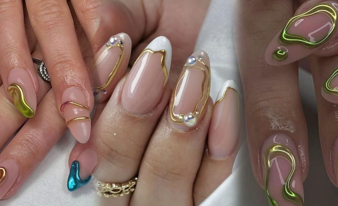 ¡Alerta! uñas con relieve serán tendencia este 2025, según Pinterest