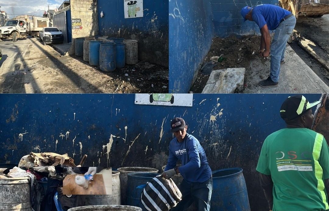 Alcaldía del DN elimina vertedero improvisado en La Yagüita