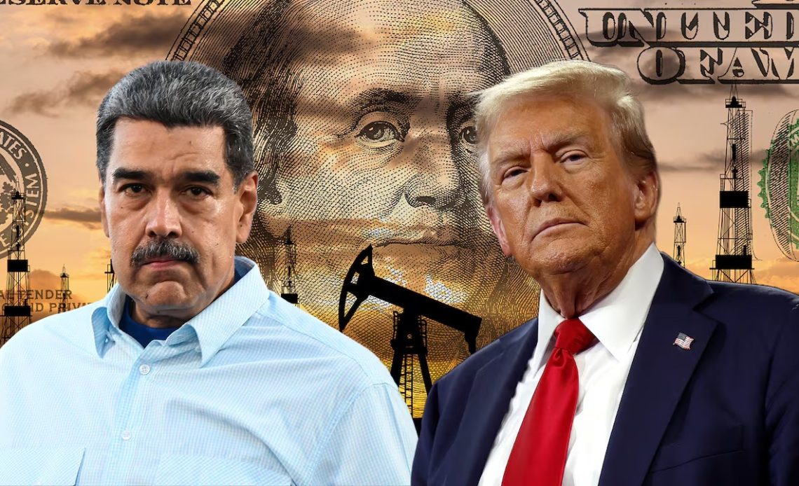 Trump y Maduro collage