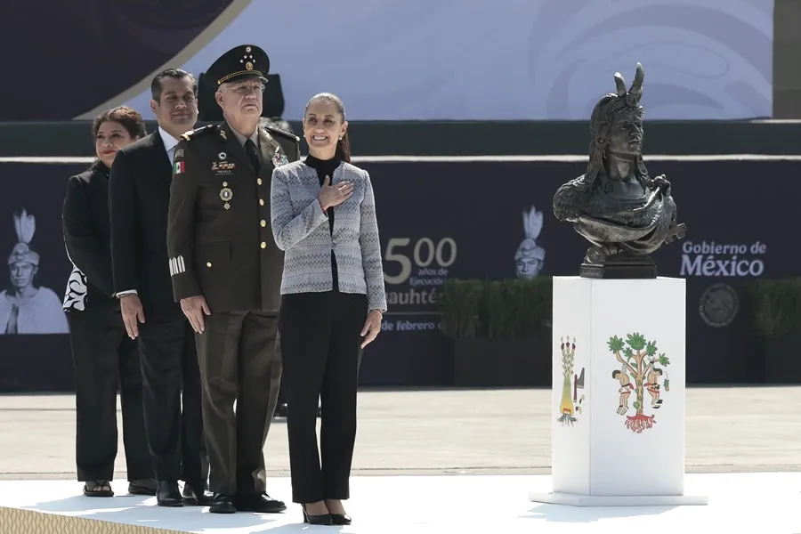 La presidenta de México insiste: "España debe pedir perdón por las atrocidades de la conquista"