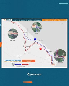 Intrant dispone de rutas alternas por evento internacional de ciclismo, en Punta Cana